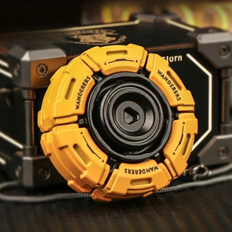 Apen Armor Fidget Spinner Metall Hand Fingerspitze Kreisel Spitze Rotierendes Auswerfen EDC Stressabbau Spielzeug Erwachsene Anti-Angst