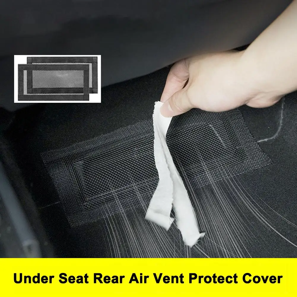 

Защитная крышка заднего вентиляционного отверстия под сиденьем, защита от пылезащитной сетки, аксессуар для Tesla Y O5C7