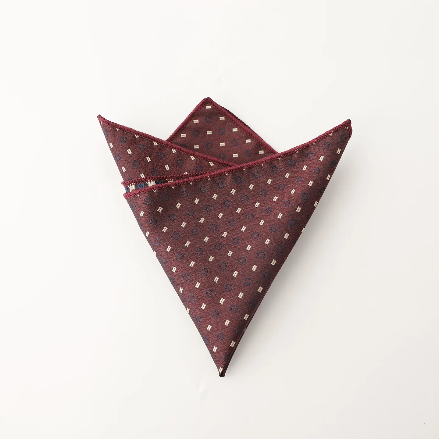 فاخر 22 سنتيمتر النقاط البنية جيب مربع رجال الأعمال الرسمي منديل شهم أنيقة البوليستر المنديل بدلة الزفاف المضيف الصدر