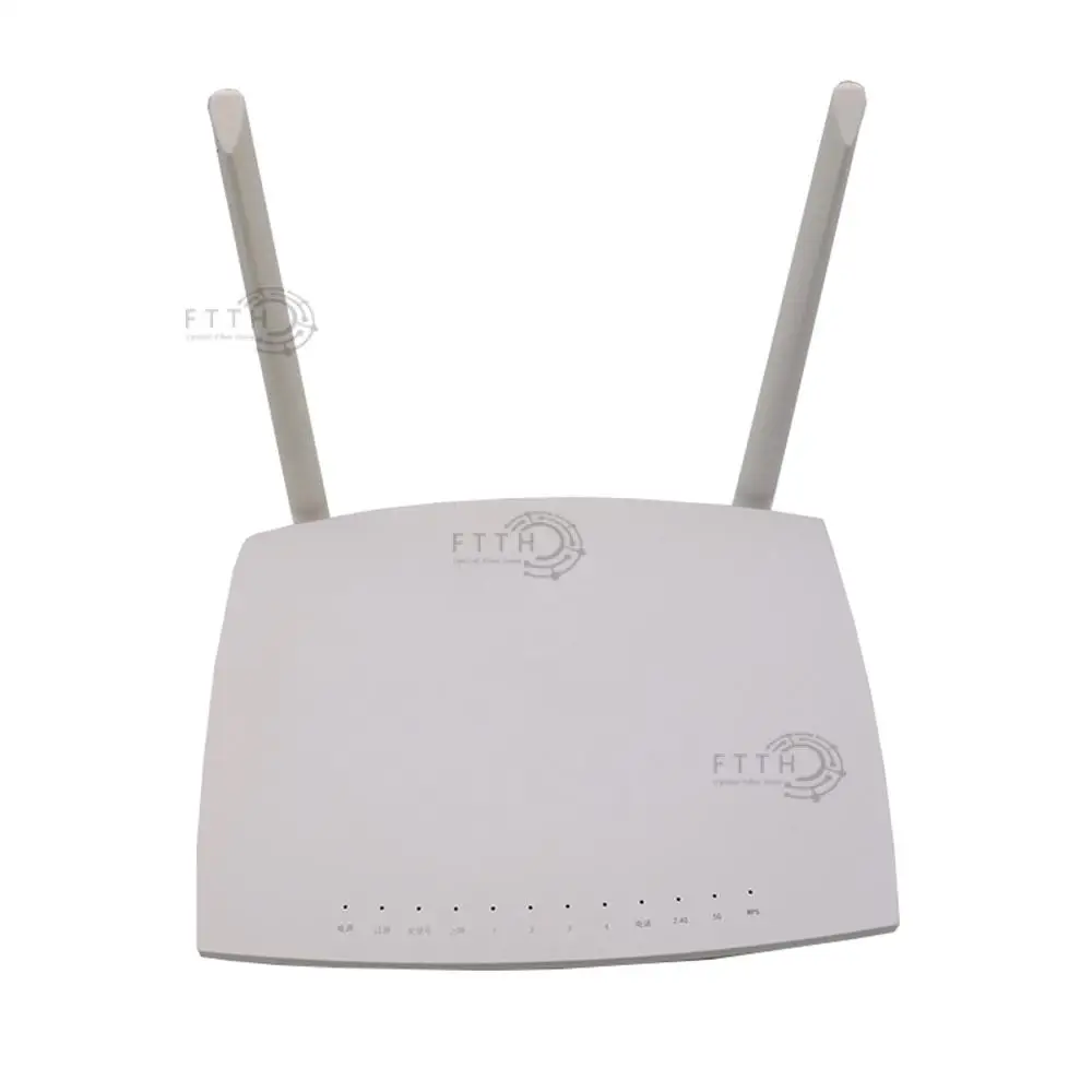 Imagem -06 - Gpon Ont Onu Ftth Dual Band 1ge Mais 3fe Mais 1pot Mais 2usb 2.4g 5g ac Wifi Modem Terminal de Rede Segunda Mão sem Fonte de Alimentação Gm620