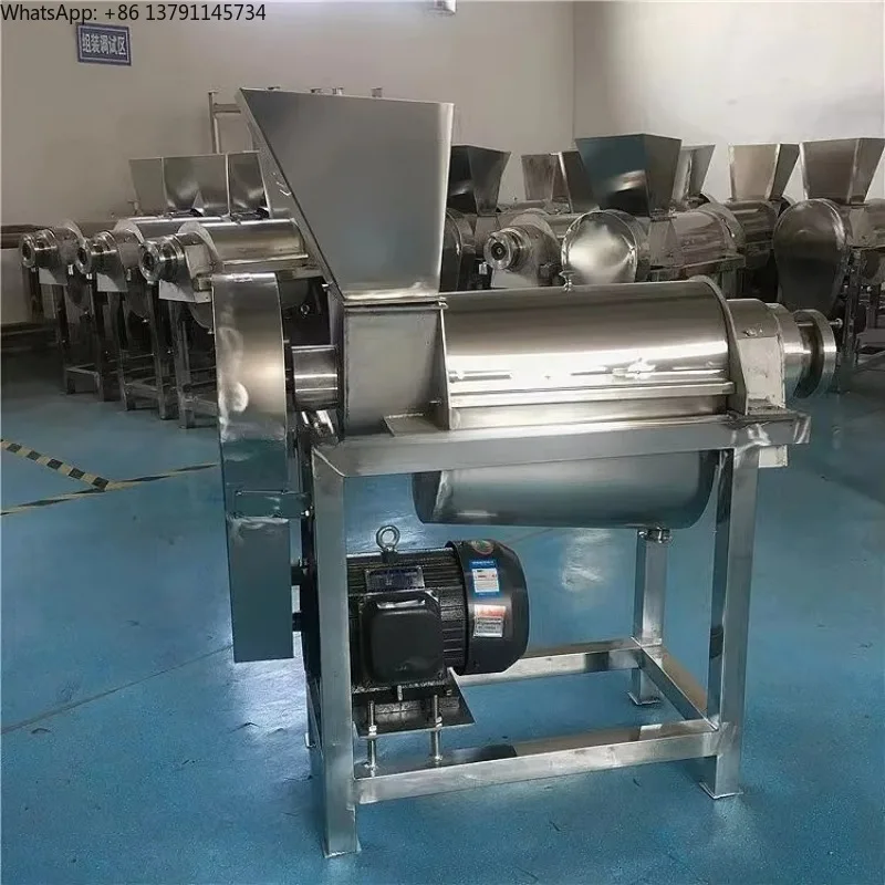 Commercial Juice Pressing Making Equipment Electric Juicer Extractor Machine Spiral Orange Lemon Juicer Machine