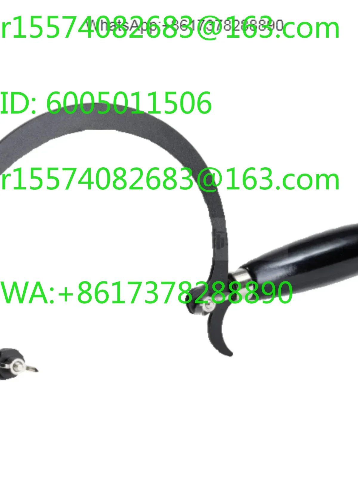 Black handle handheld saw bow, suitable for metalworking jewelry and woodworking, the same style as Green Lion (spot)