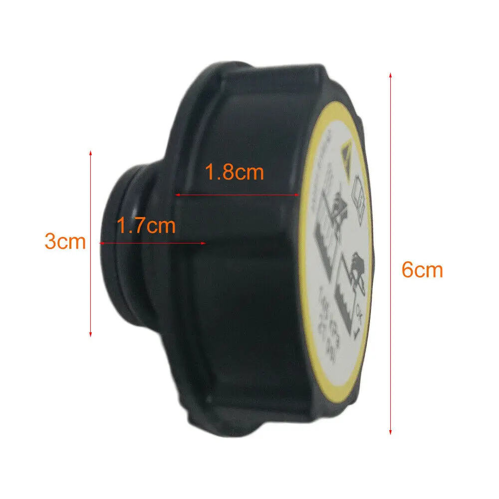 

Engine Radiator Expansion Tank Cap Radiator Coolant Reservoir Cap Fits Ford Fiesta MK6 Focus Mondeo C-Max Set