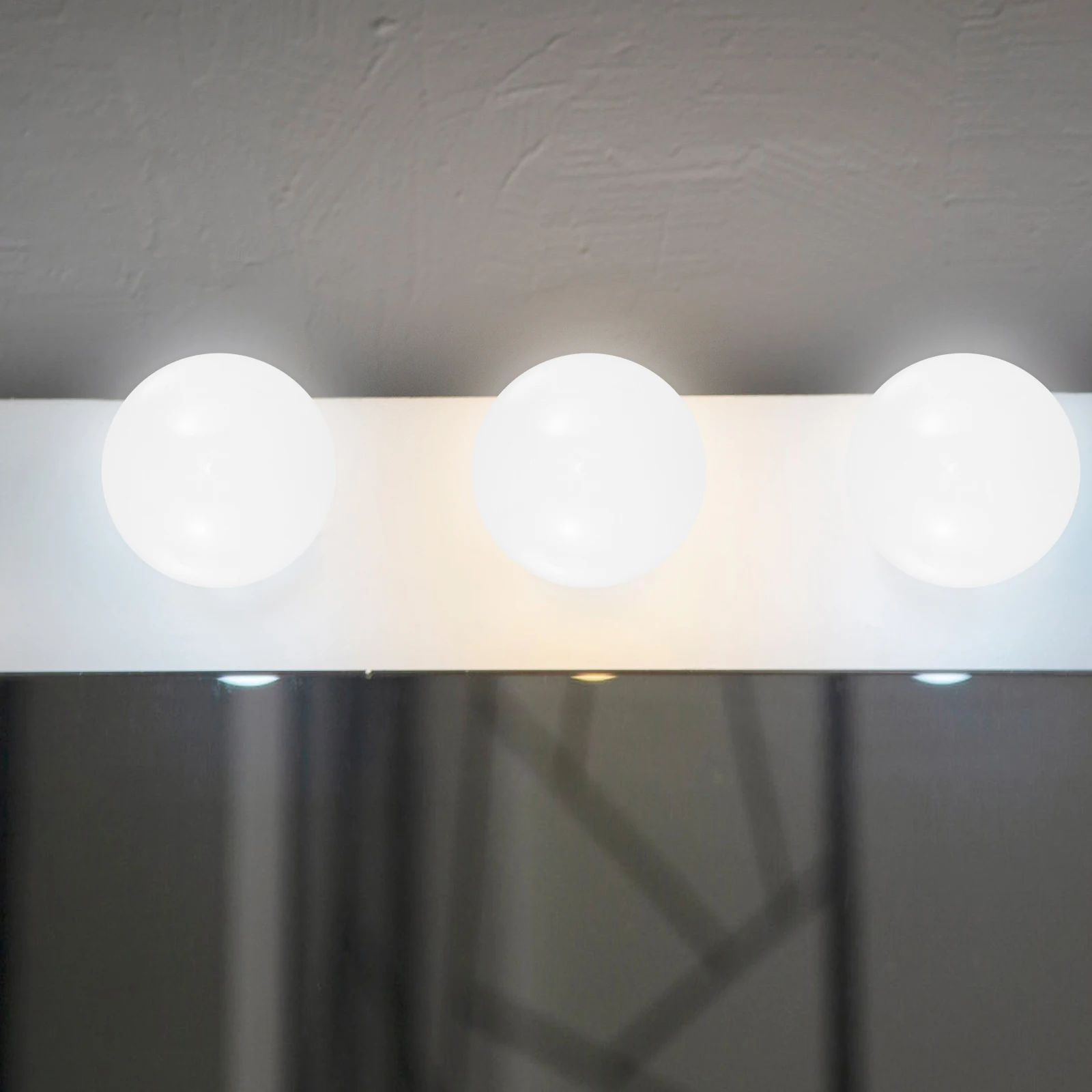 

10pcs Makeup Mirror Light Shade Replacement Round Led Bulb Cover Enhanced Bright Lighting For Bathroom Bedroom Living Room