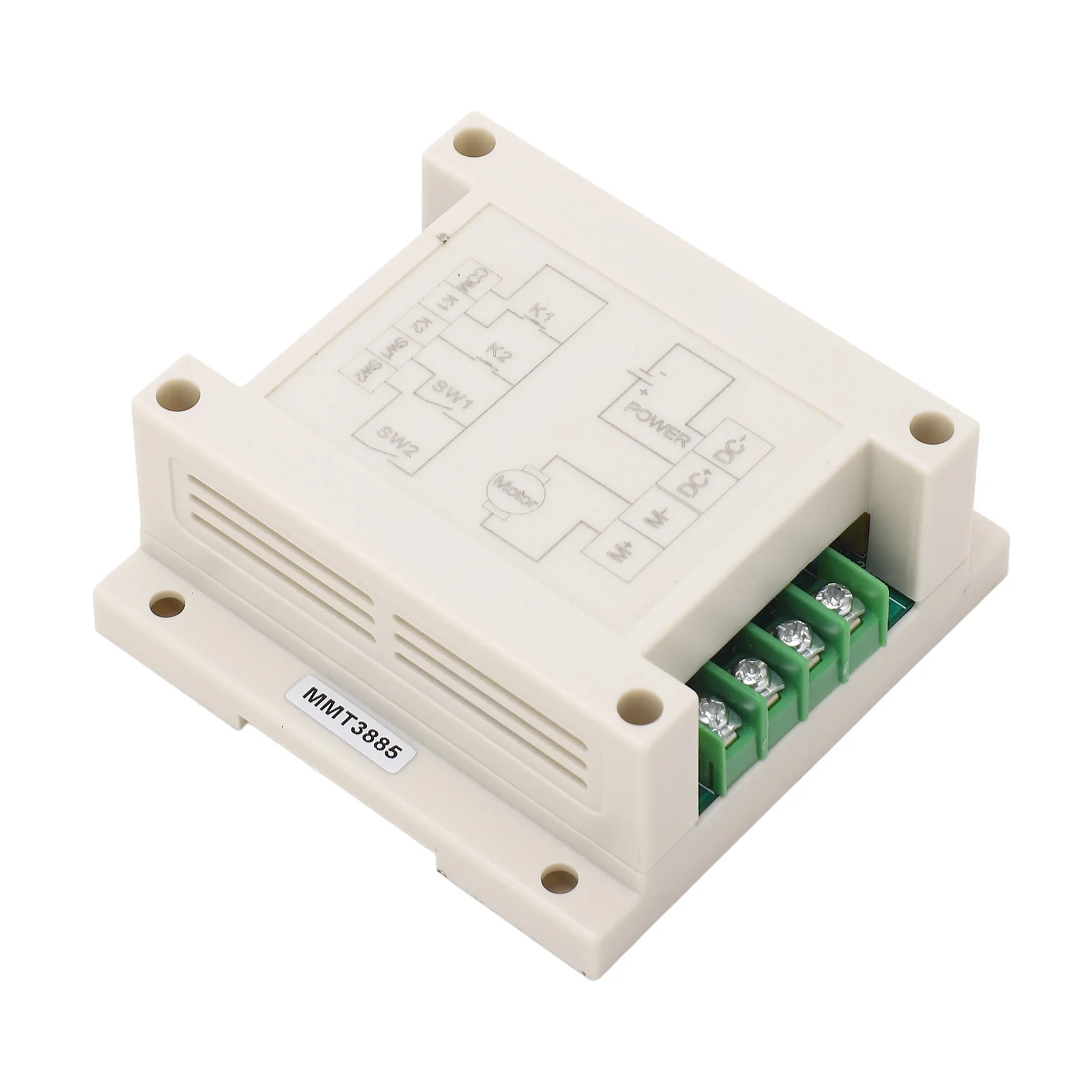 DC Motor Control Module 10A Motor Forward Reverse Controller with Remote Control DC12‑24V