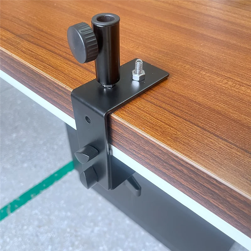 Сверхмощный настольный зажим для крепления на стол для микрофона, подставка для микрофона, держатель, кронштейн для настольной лампы, зажим с адаптером 1/4