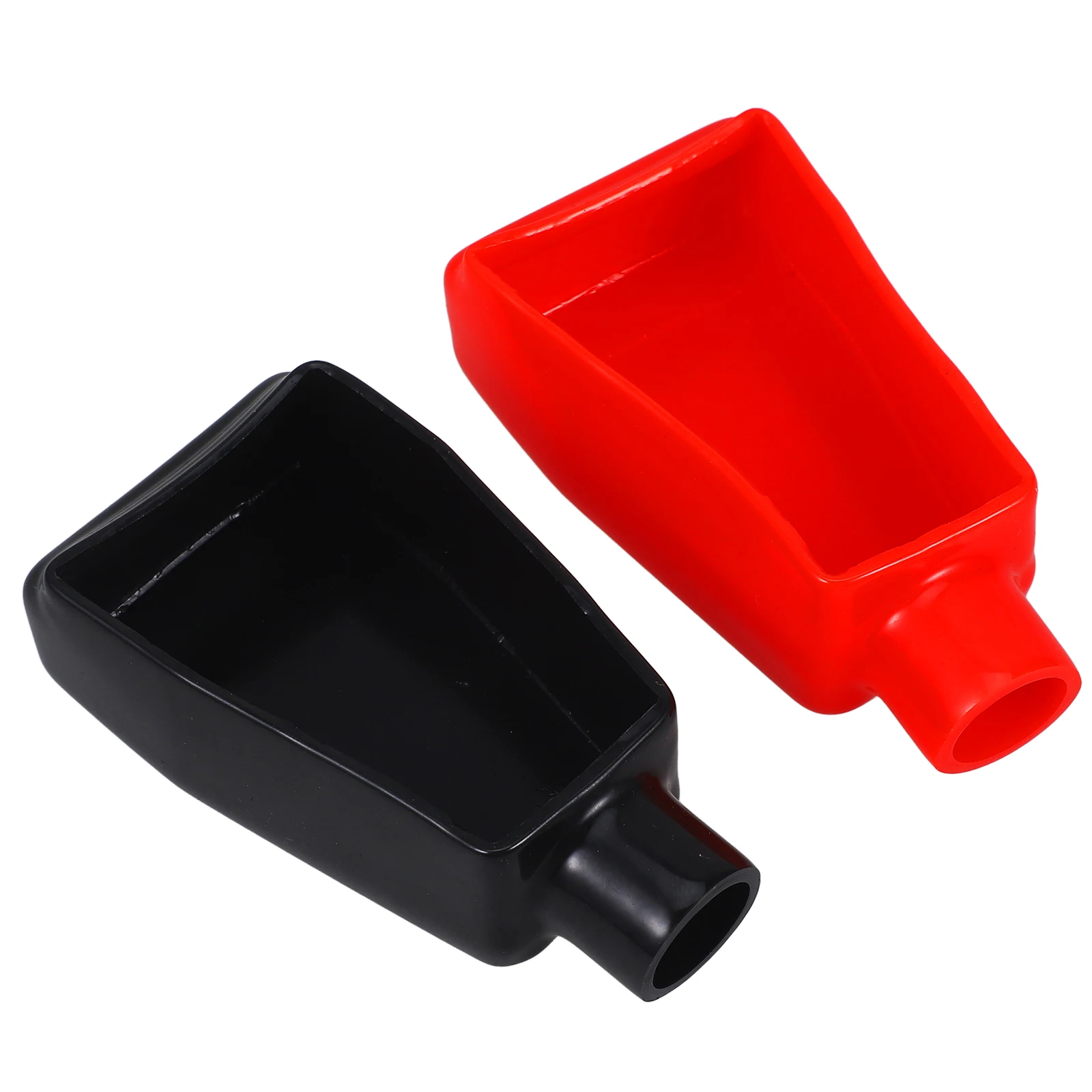

Terminal Protector PVC Car Cover Replacement Dual Color Negative Positive Cap Short Circuit Leak for Auto