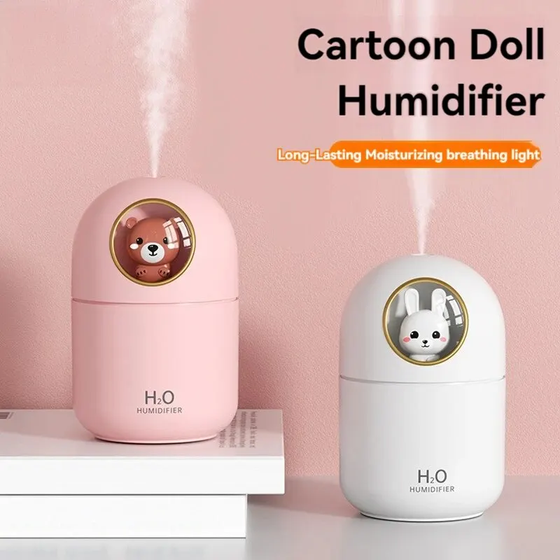 New USB Home Humidifier Mini Desktop Bedroom Small Air Spray Water Replenisher Essential Oil Diffuser