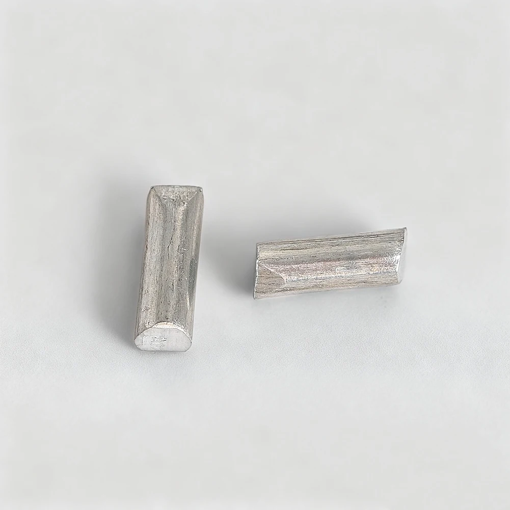 2 قطعة معدن الزنك النقي الأنود الخام بيليه قطاع عنصر جمع عينة DIY بها بنفسك صب ذوبان العلوم تجربة مادة البحث #6