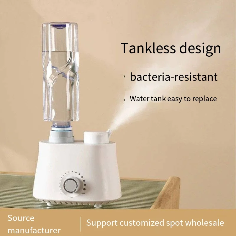 Tехника Xiaomi Thick Fog Mineral Water Bottle Air Humidifier Desktop Creative Small Portable Home Aromatherapy Machine