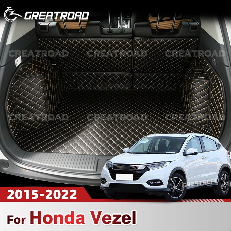 

Автомобильный коврик для багажника HONDA Vezel 2015-2022 2021 2020 2019 2018 2017 2016