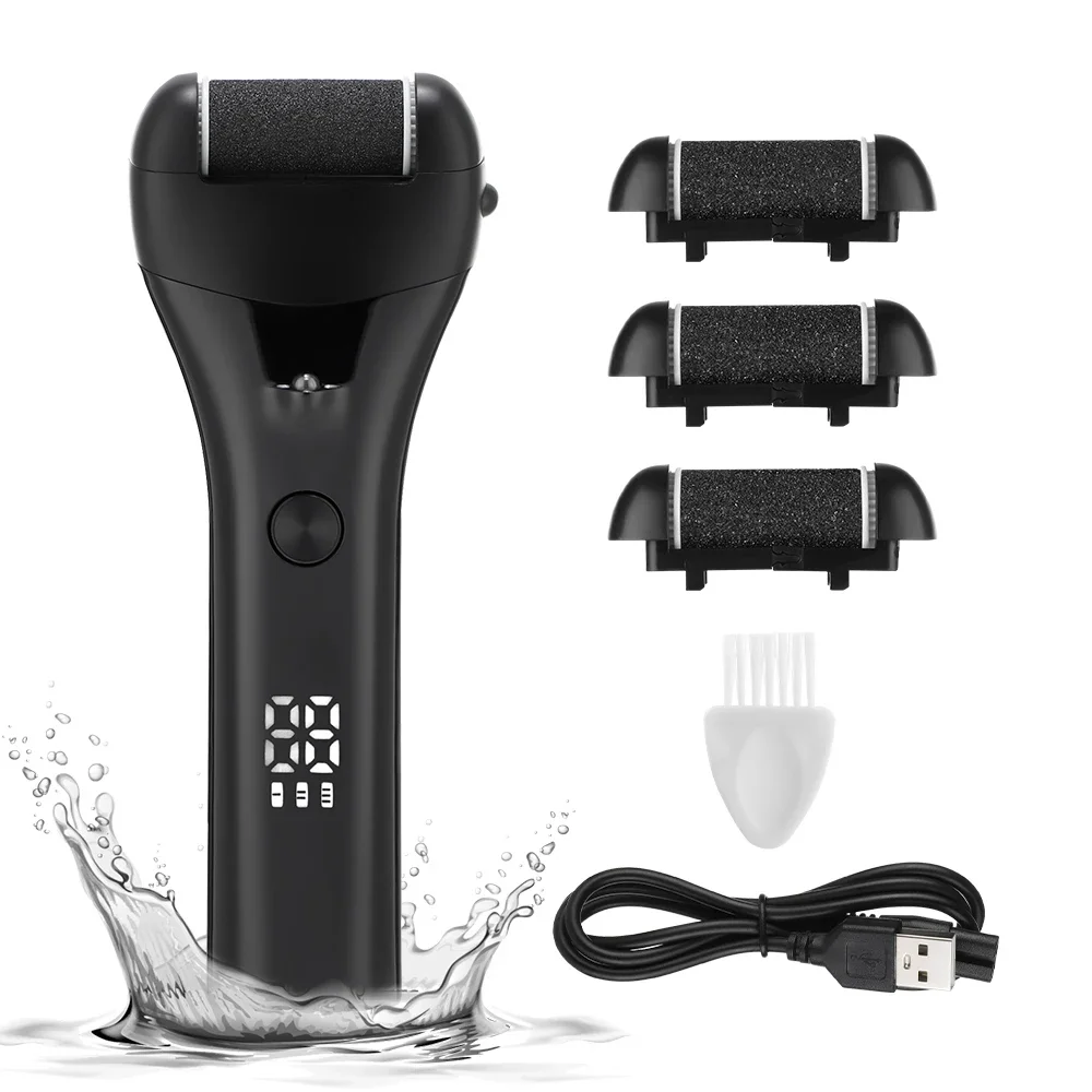 

Electric Foot Grinder with Digital Display Rechargeable Callus Remover IPX4 Portable Foot File Heel Dead Skin Callu Removal Tool
