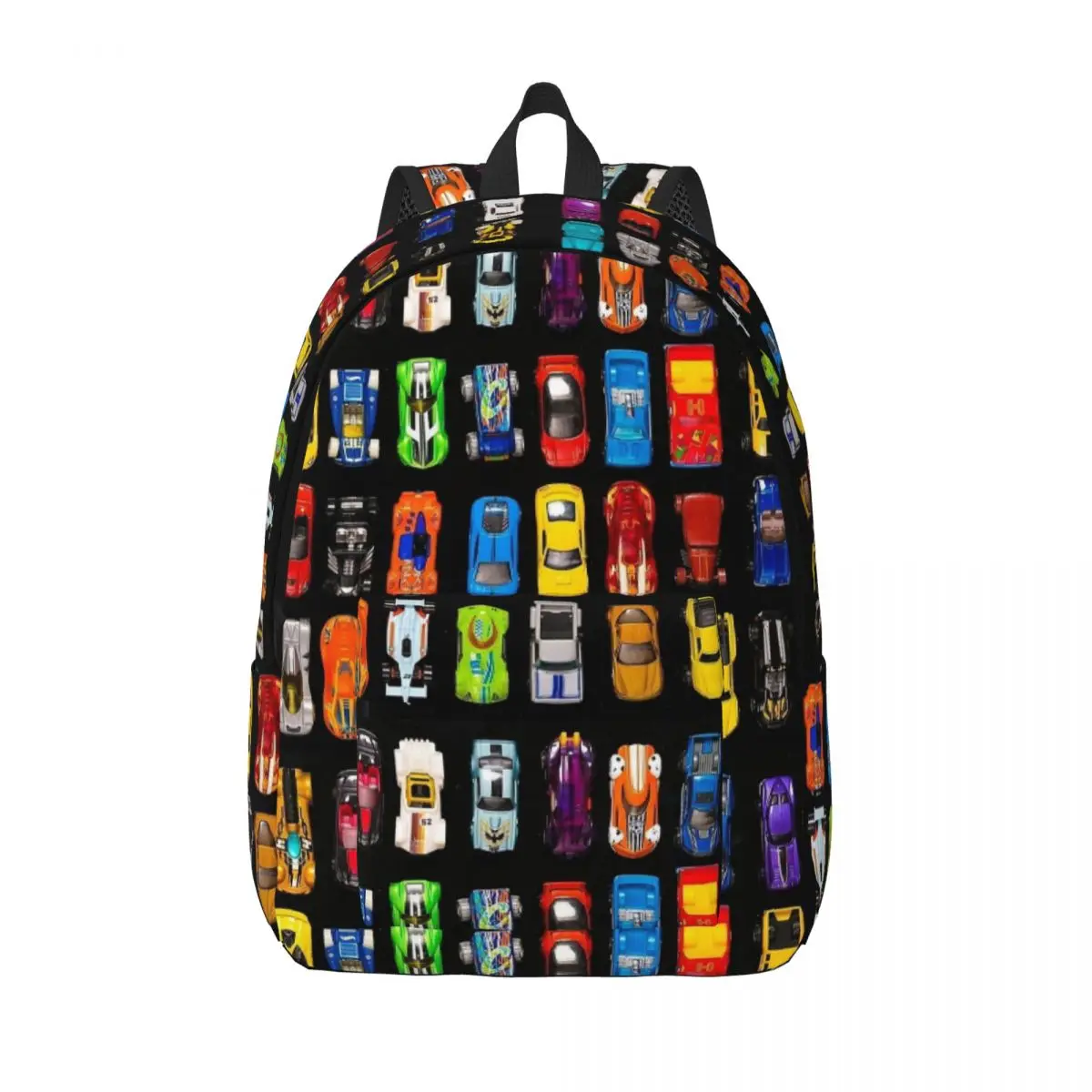 Construction Truck More Cars Backpack for Boy Girl Kids Student School Bookbag Canvas Daypack Preschool Kindergarten Bag Sports