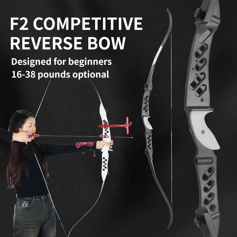 SPG Takedown Recurve Bow and Arrow 18-38 lbs Archery Metal Riser Right Beginner Adult Practice Equipment With Arrow Rest Sight