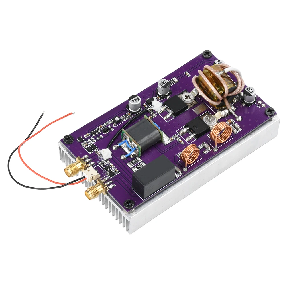 20W Shortwave Power Amplifier Board 2MHz-30MHz Automatic Transceiver With Low Pass Filter AMP Module