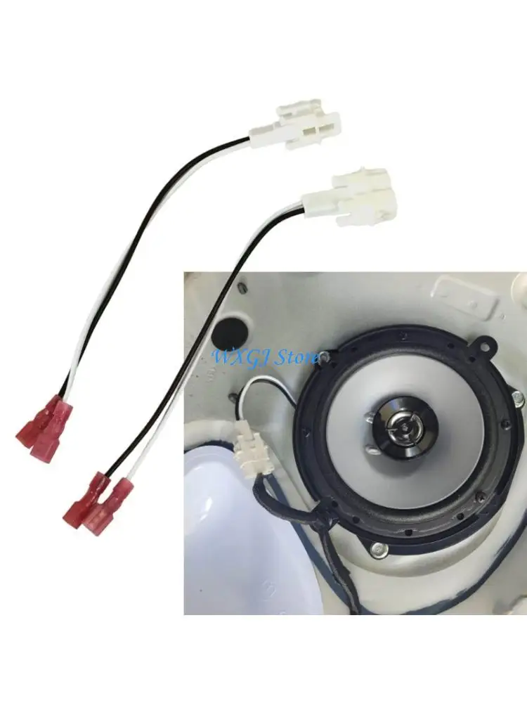 37JE Heavy Duty Speaker Wire Harness High Conductivity Anti Interference Designs Easy Install Speaker Lines for Korea