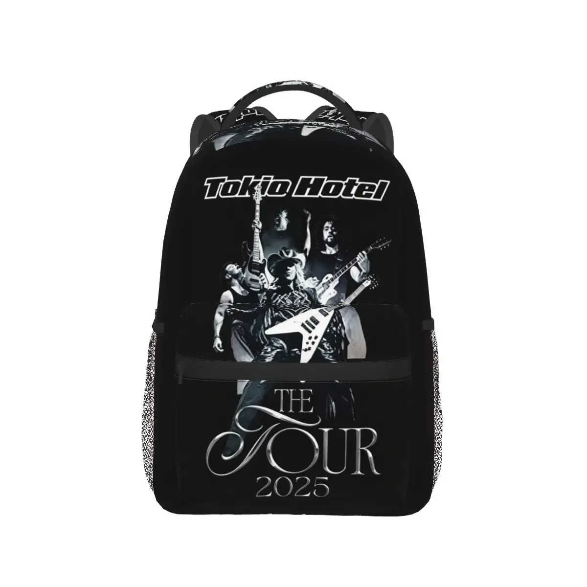

German Rock Band Tokio Hotel The Tour 1 Backpack Hot Sale Daypack Large Capacity BookBag School Bag Shoulder Bags for Men Women