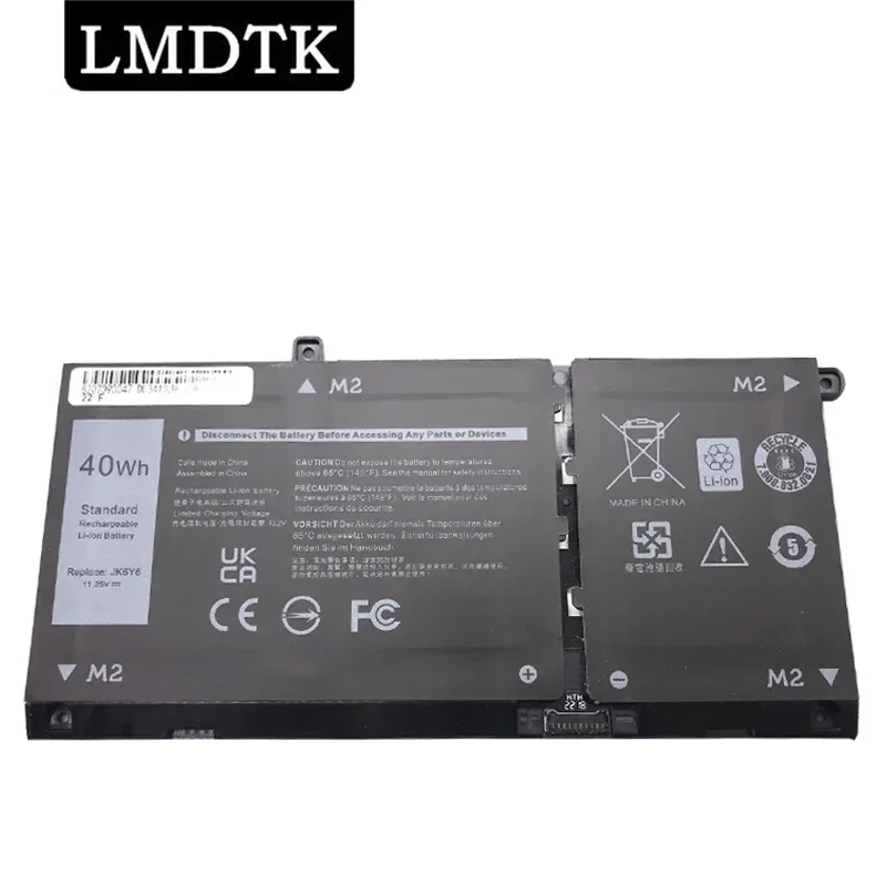 

LMDTK New JK6Y6 C5KG6 11.25V 40WH Laptop Battery For Dell Latitude 3410 3510 Vostro 5300 5401 5501 Series