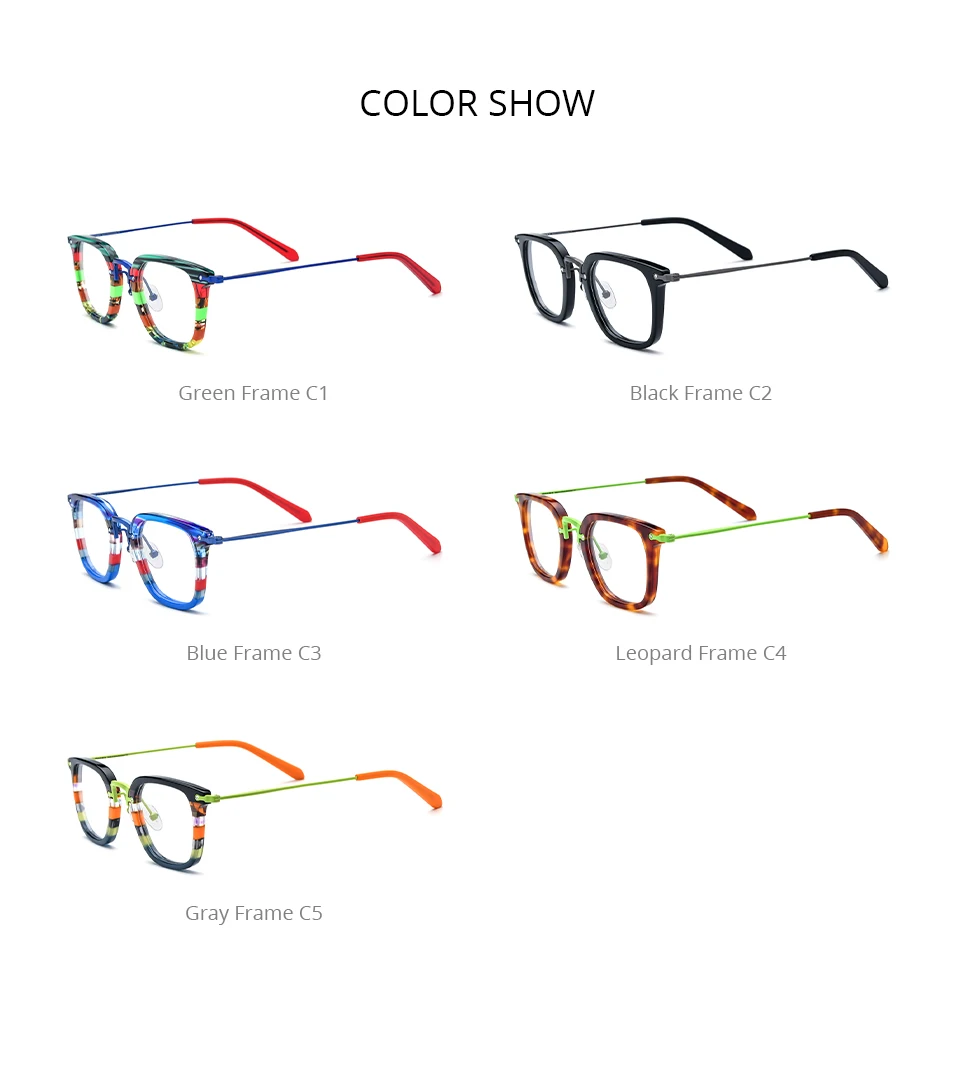 FONEX Acetat Titan Brille Rahmen Frauen Neue Marke Design Vintage Retro Runde Brillen Männer Japanische Brillen Brillen 85891 – Detail 22