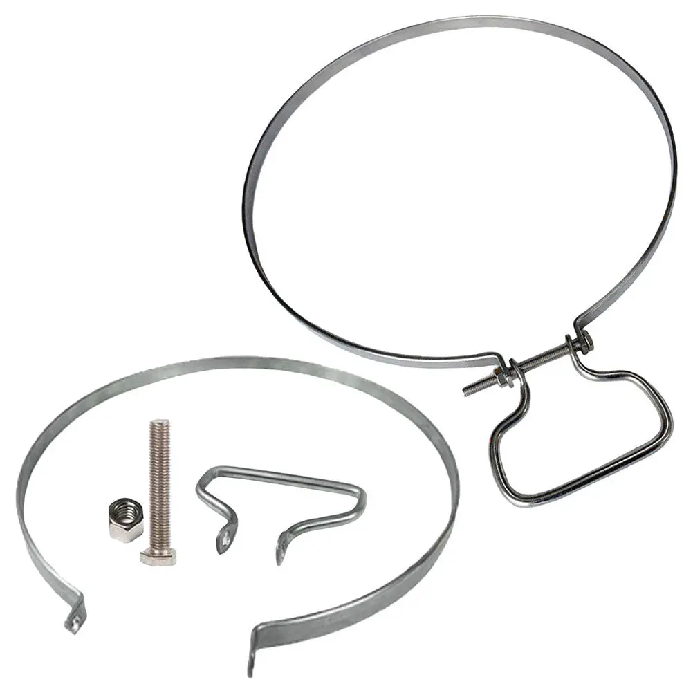 2Pcs Thick Stainless Steel Cutting Board Ring Exquisite Craftsmanship Kitchen Chopping Board Hoop for Home Restaurant Use