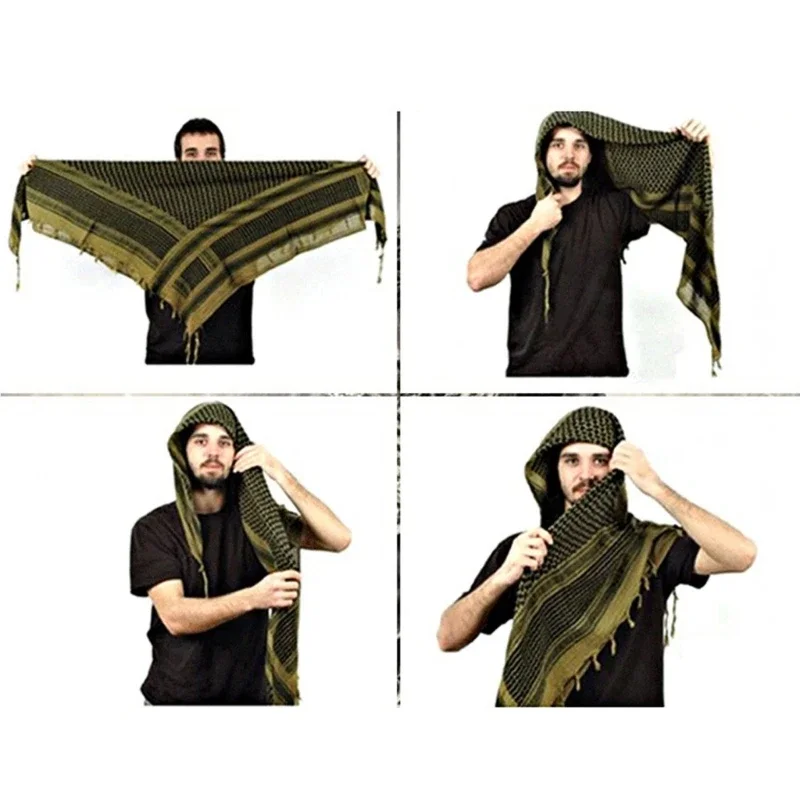 Multi Use Arafat Praying Scarf Jacquard Shawl Scarf Adult Desert Arab Shemagh Headscarf Arabian Dubai Saudi Headcover 32 Styles