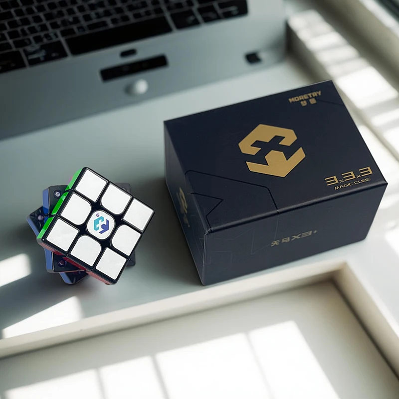 

Stickerless 3x3 speed-cubing Educational Toy Cube Competition Classic Puzzle Triple Magnetic Professional Matte Finish Cube