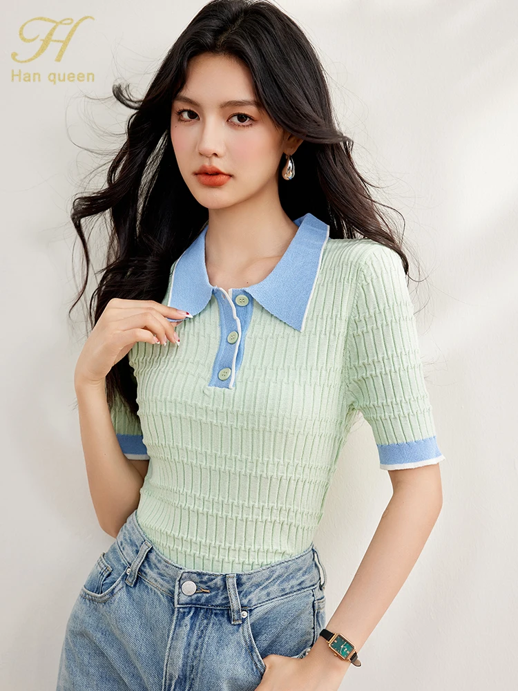 Best Basic Tops for Work: A Real-World Guide to the H Han Queen Knitted Tee