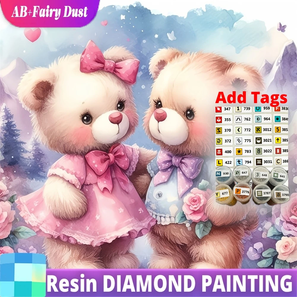 

Новинка: Набор для вышивания стразами «Медведь» (DIY) – мозаичная картина из смолы с эффектом «волшебной пыли» и AB-стразами, мультяшный дизайн, ручная работа