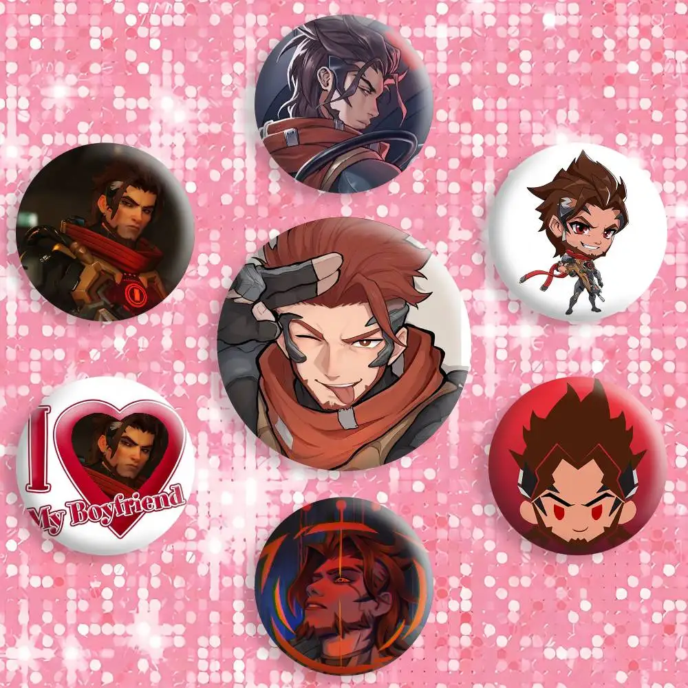 Badges O-Over-watchES E-Emre créatifs en fer blanc, épingles à bouton, badges-broches pour vêtements et sacs à dos