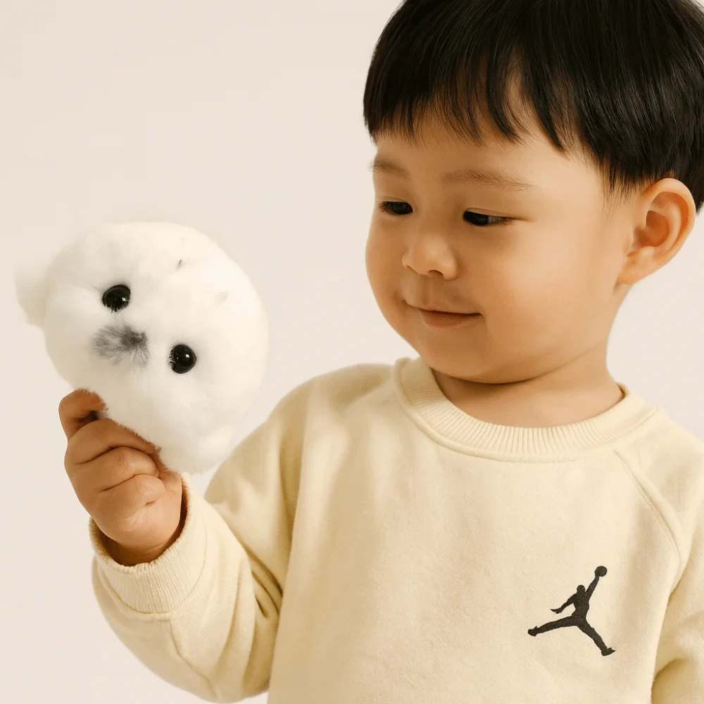 2 szt. Misiowe figurki fok, miękkie zawieszki w stylu kreskówkowym, uroczy design, dekoracja domu w stylu oceanu