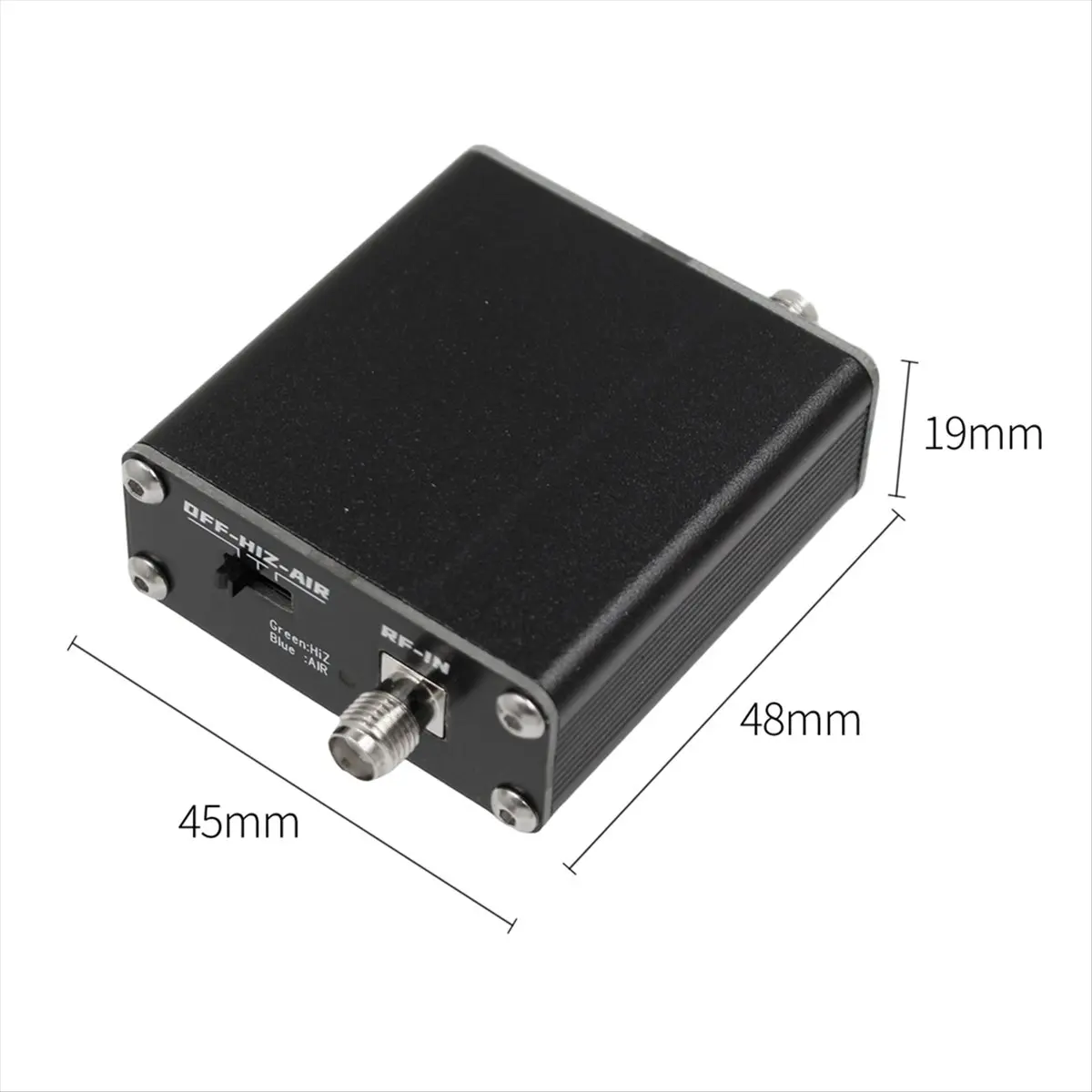 AA19 2-In-1 Air Frequency Converter Aviation Band Frequency Conversion to Short Wave Converter High Impedance Amplifier 110M