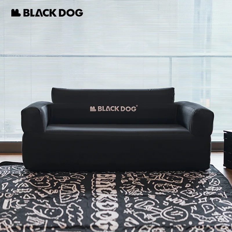 Blackdog Outdoor Double Inflatable Sofa Portable Outdoor Camping Picnic Air Mattress Lazy Inflatable Bed