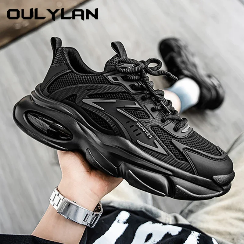 

Men's Casual Comfortable and Fashionable Sports Shoes, Four-Season Trendy Non-Slip Travel Shoes,Heightening, Zapatillas Hombre
