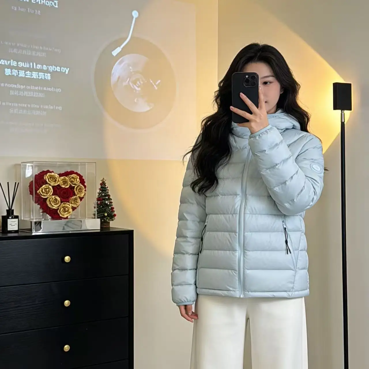 Foreign Trade Down Jacket Women's 2026 Winter New Hooded Warm Cotton Padded Coat Female Outcoat Versatile Lightweight Overcoat