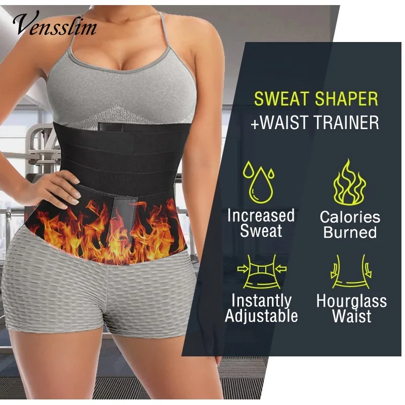 Women Slimming Body Shaper Sheath Waist Trainer Tummy Control Wrap Postpartum Recovery Shapewear Trimmer Belt Stretch Bands 3-6M