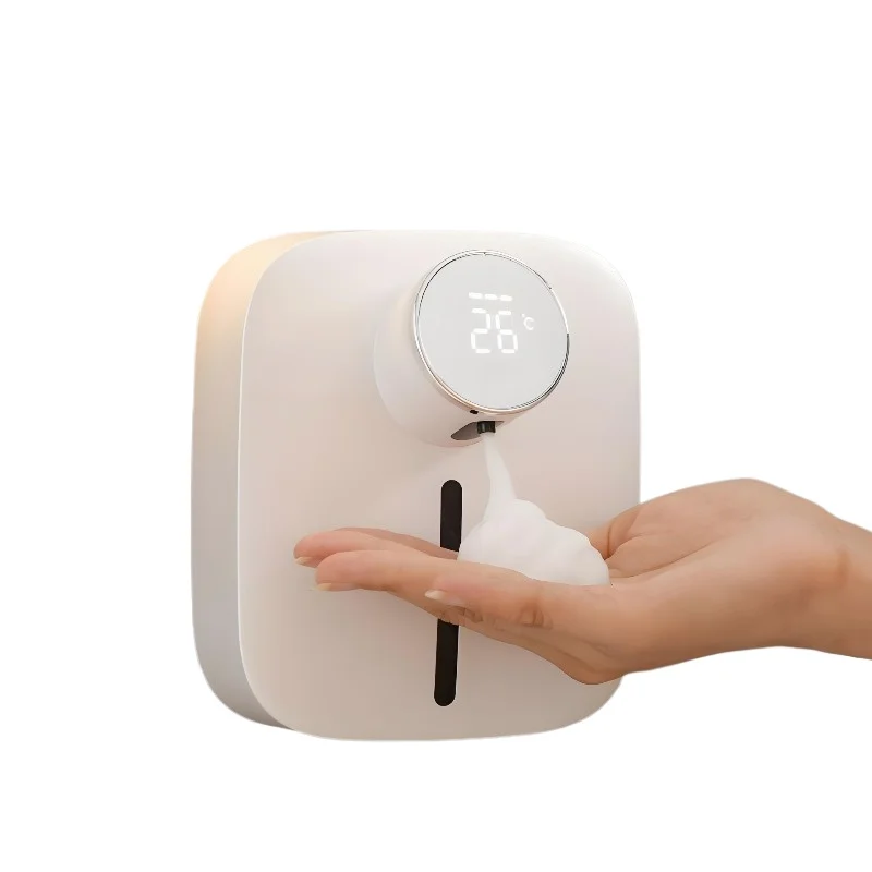 

New Model for Mobile Phone Washing Smart Inductive Soap Dispenser USB Charging Waterproof Wall Mounted Foam Bathroom Supplies