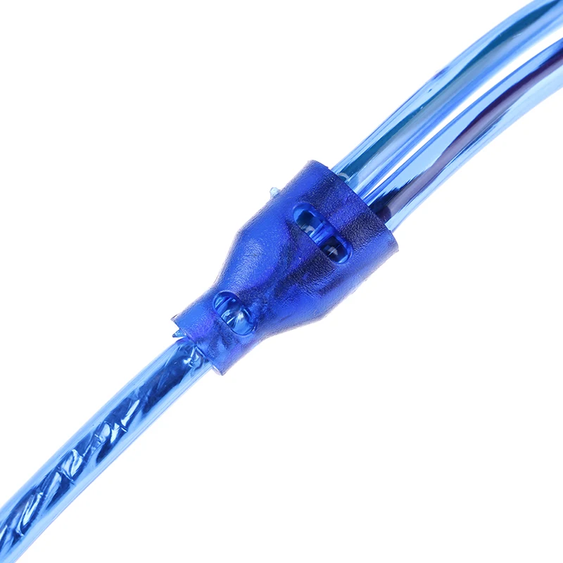 1Pc RCA Female To 1 RCA Male Splitter Car Audio Adapter Cable Wire Connector Car Audio System Subwoofer Portable Speaker