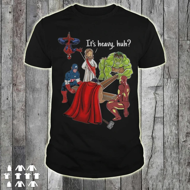 Fashion jesus avengers shirt