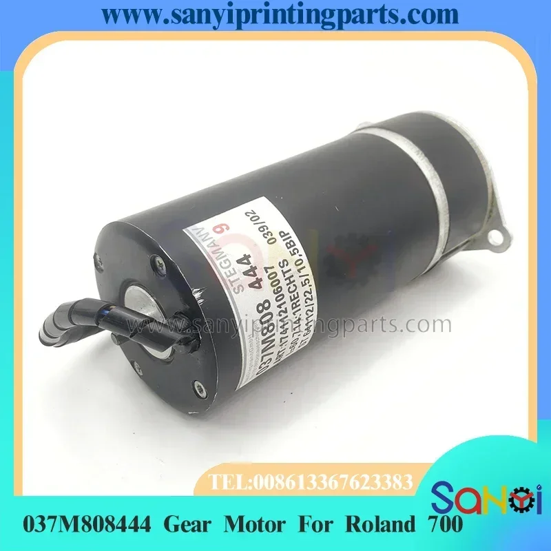 95% Original New 037M808444 Motor 80.37M44-80804 Gear Motor 037M 808 444 Ink Key Engine For Roland 700 Machine Parts