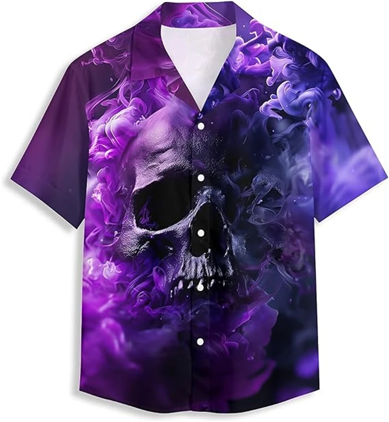 

Модные рубашки с рисунком дельфина в стиле Харадзюку для мужчин, повседневная гавайская рубашка, блузки унисекс с мультяшным животным принтом, топ