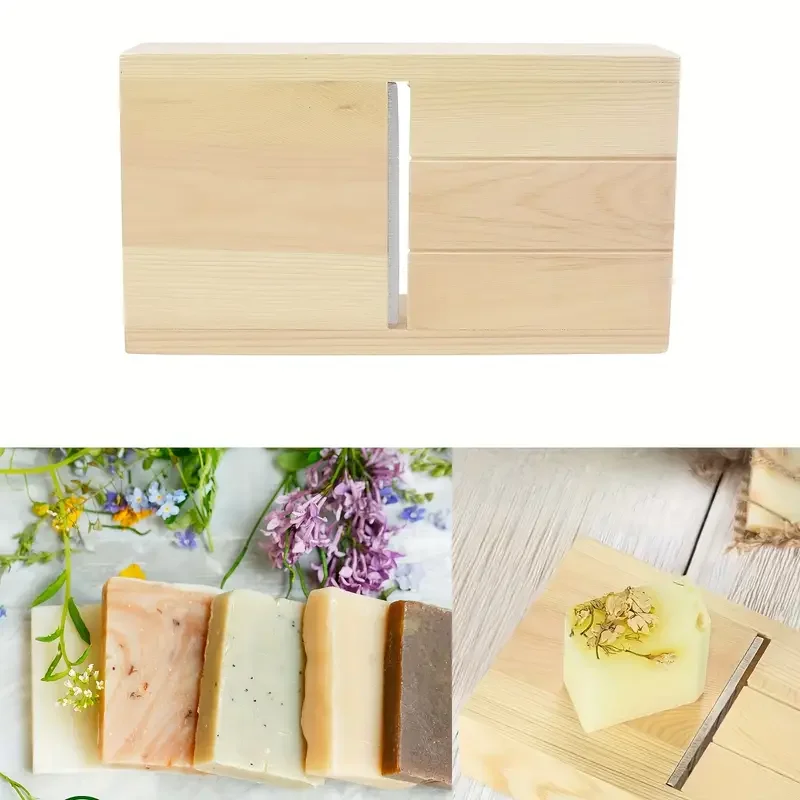 1Pc Wood Box Cutting And Bevel - Soap Making Box 评论和价格