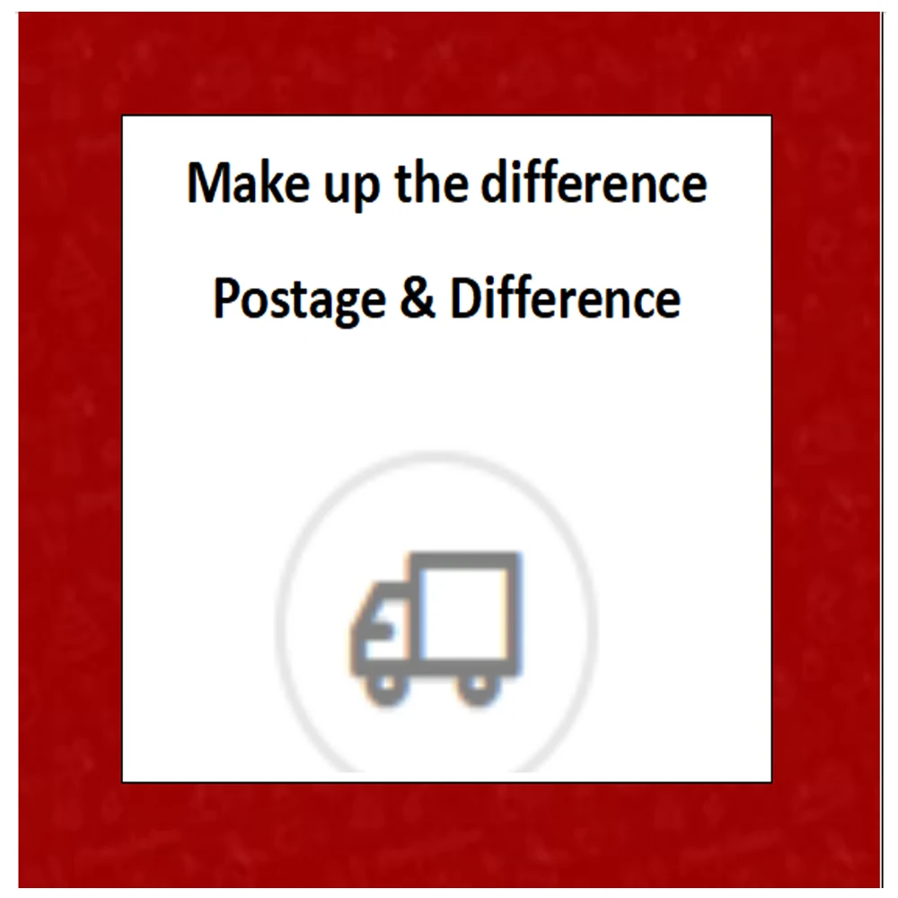 

For Make up the Difference of Shipping Fee