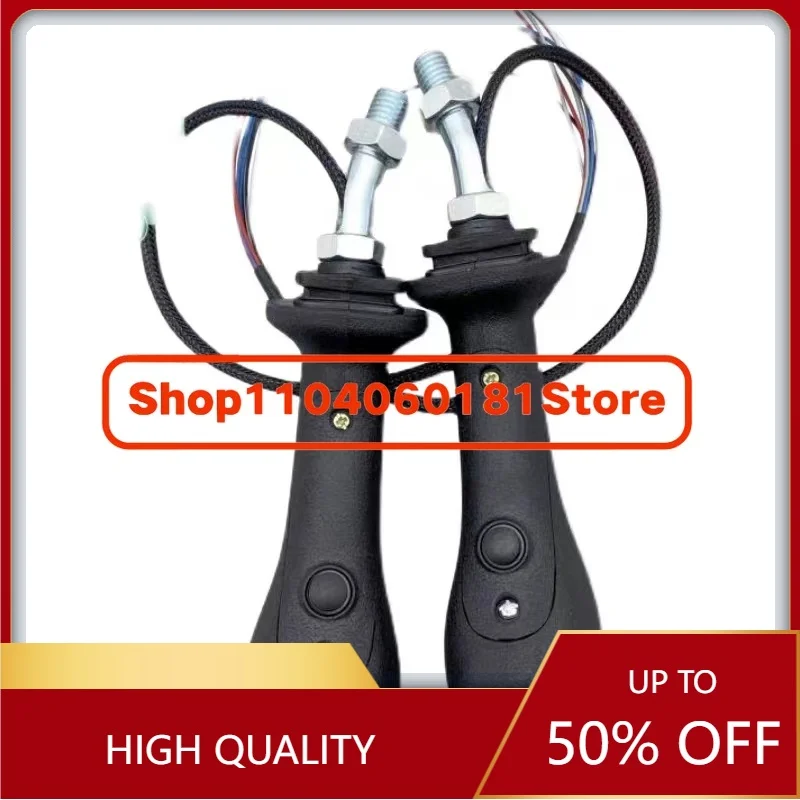 Wheel Excavator Parts 300LC 380LC 420LC 700LC Modified Log Clamp Log Grabber 3 Button 4 Button Joystick Handle Glue