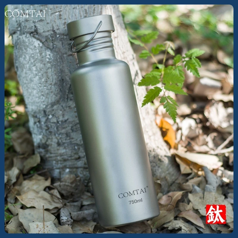 

Sports Kettle Titanium Water Cup Travel Mountaineering Kettle Single Layer Titanium Camping Ride