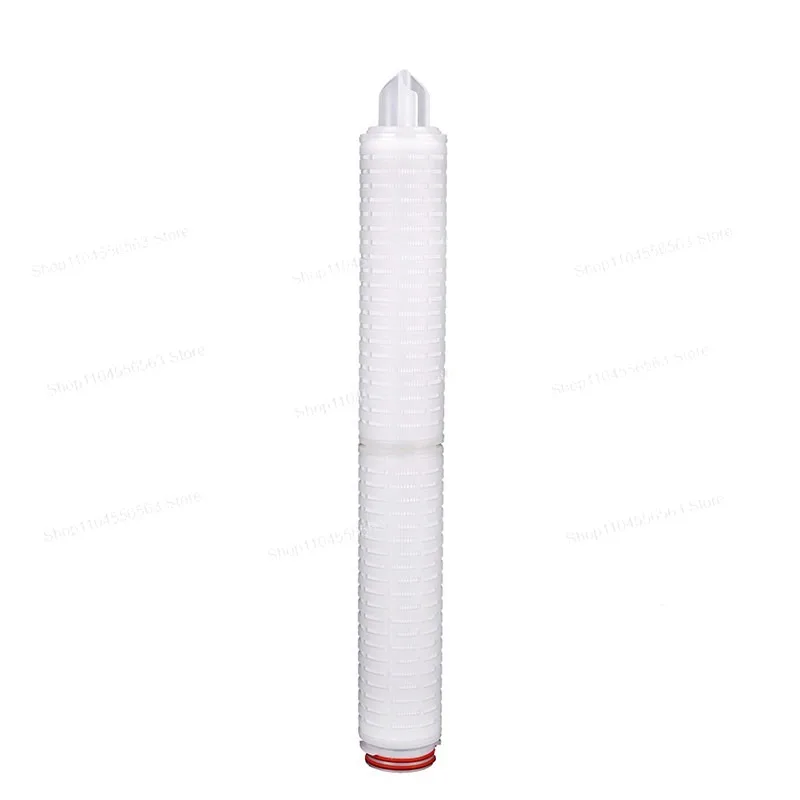 20-inch Precision Pleated Microporous Filter Cartridges, 222/226 Flat Press Type, 0.22/0.45μm Filtration Elements