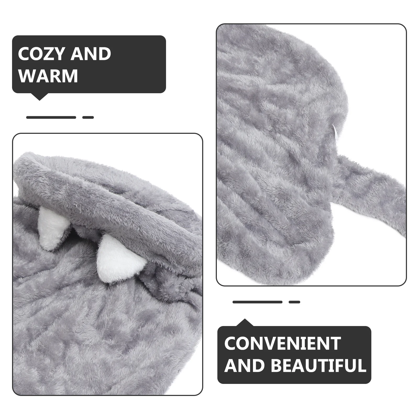 

Pet Sleeping Small Dogs Cats Mini Warm Bed Bed Kennel Cushion Dog Sleeping Bag Dog Cat Mat Size M Gray