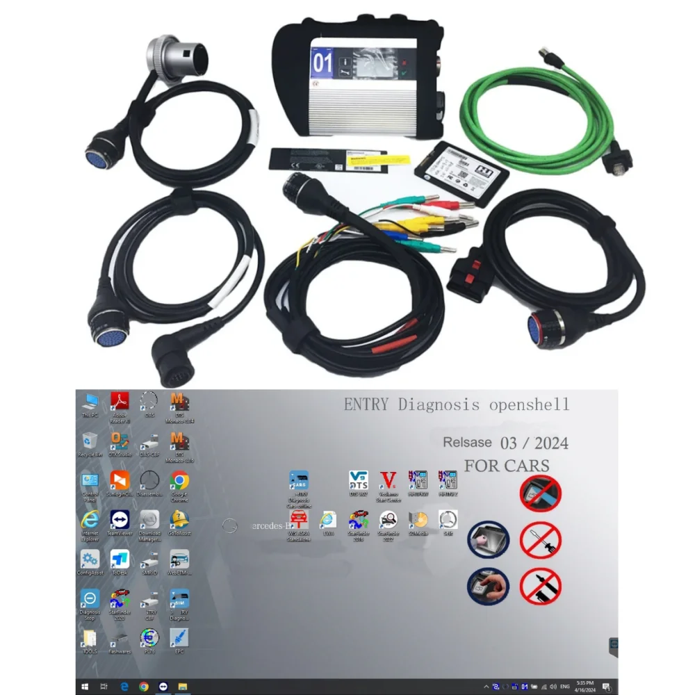 V03.2024 Reliable quality DOIP MB star c4 Diagnostic tool MB SD C4 software add Free Monaco DTS MB Car/Truck automotive tools