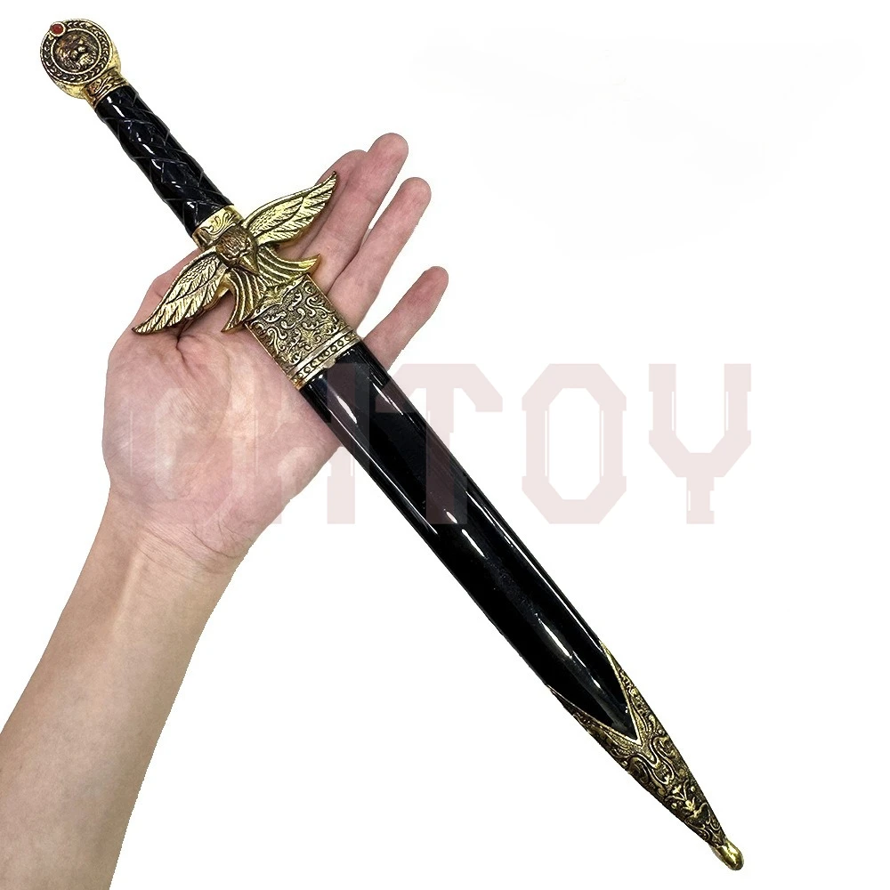 40cmヨーロッパ風イーグルクロスソード未切断刃武器モデルコスプレ小道具ディスプレイ装飾品コレクション誕生日プレゼント女の子男の子向け