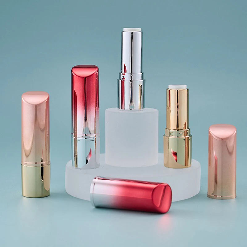 1/5pcs 3.6g Vullen Lege Gradiënt Lippenstift Buis Lippenbalsem Container Plastic Cosmetica Verpakking Make-Up Tool reizen Essentials