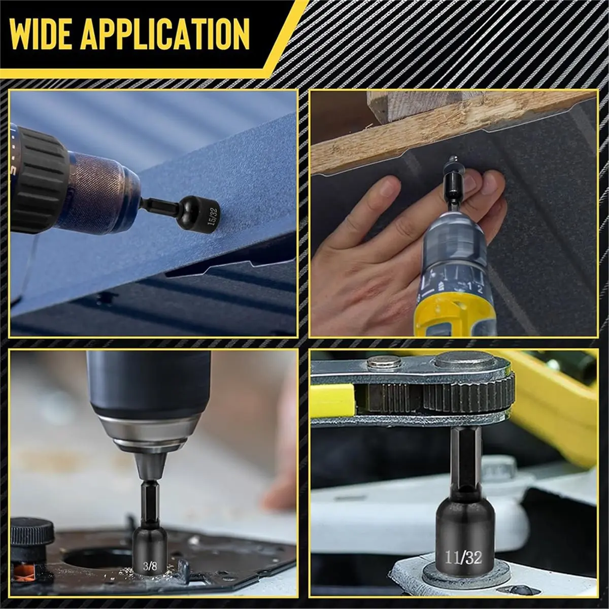 9-PCS Magnetic Nut …